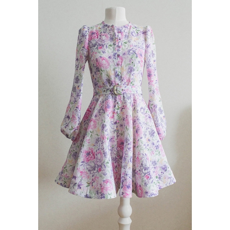 Aurora Buttoned Dress / PDF Sewing Pattern