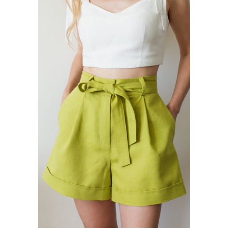 Savanna Pleated shorts / PDF Sewing Pattern